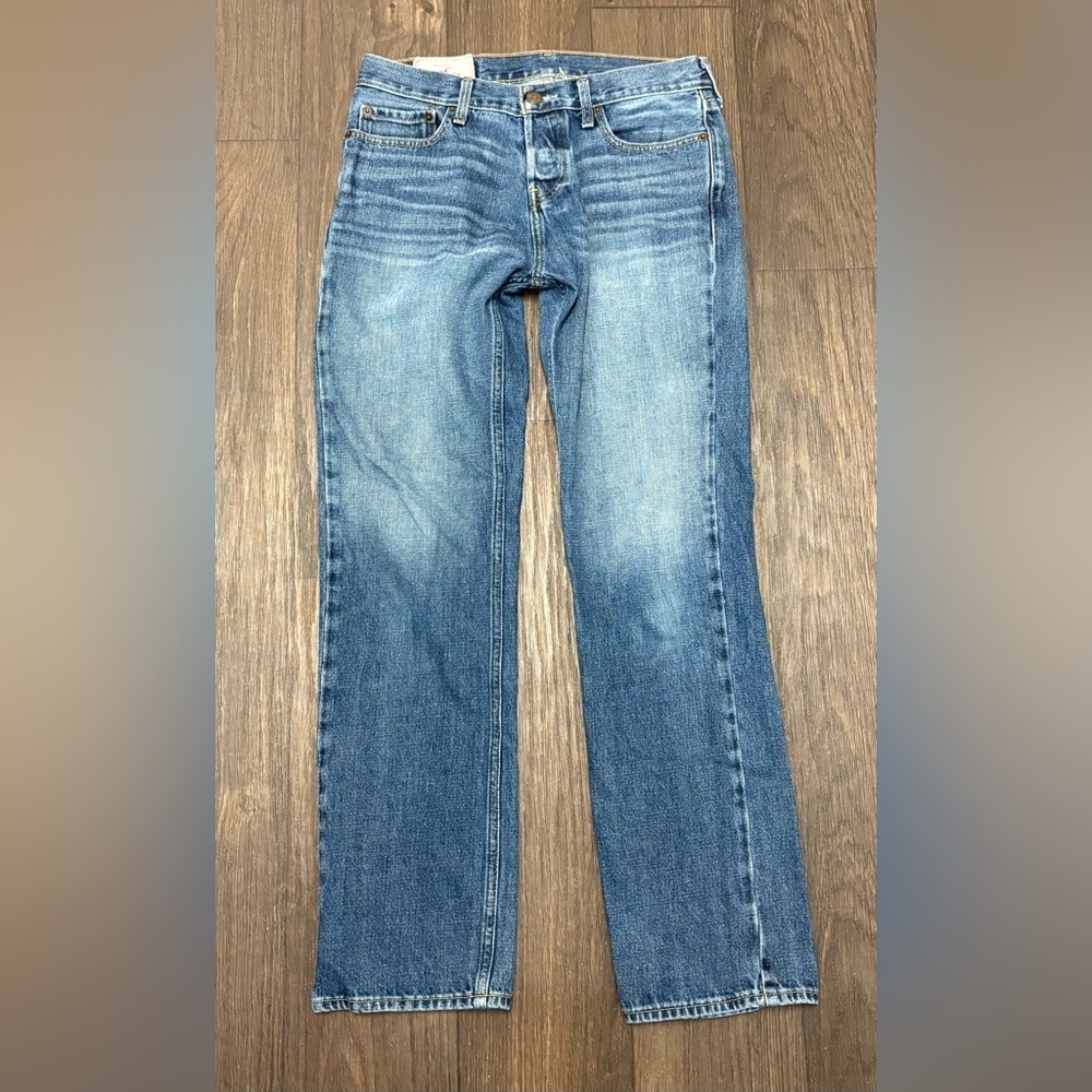 Hollister Classic Straight Jeans Medium Wash W30 L32